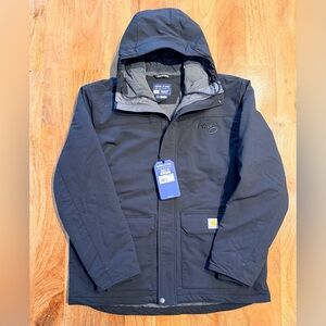 Carhartt Men's Traditional Super Dux Insulated Hooded Jacket,  Large, NWT !!